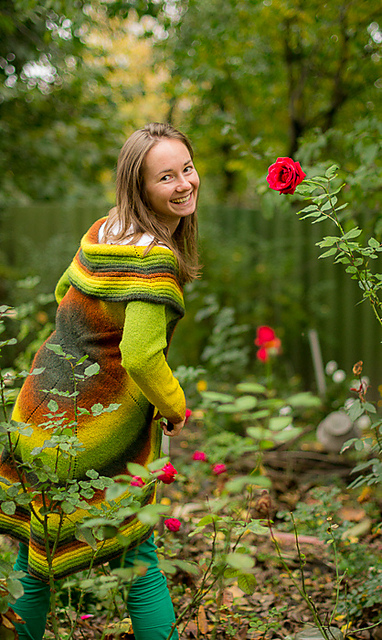 pinwheel cardigan